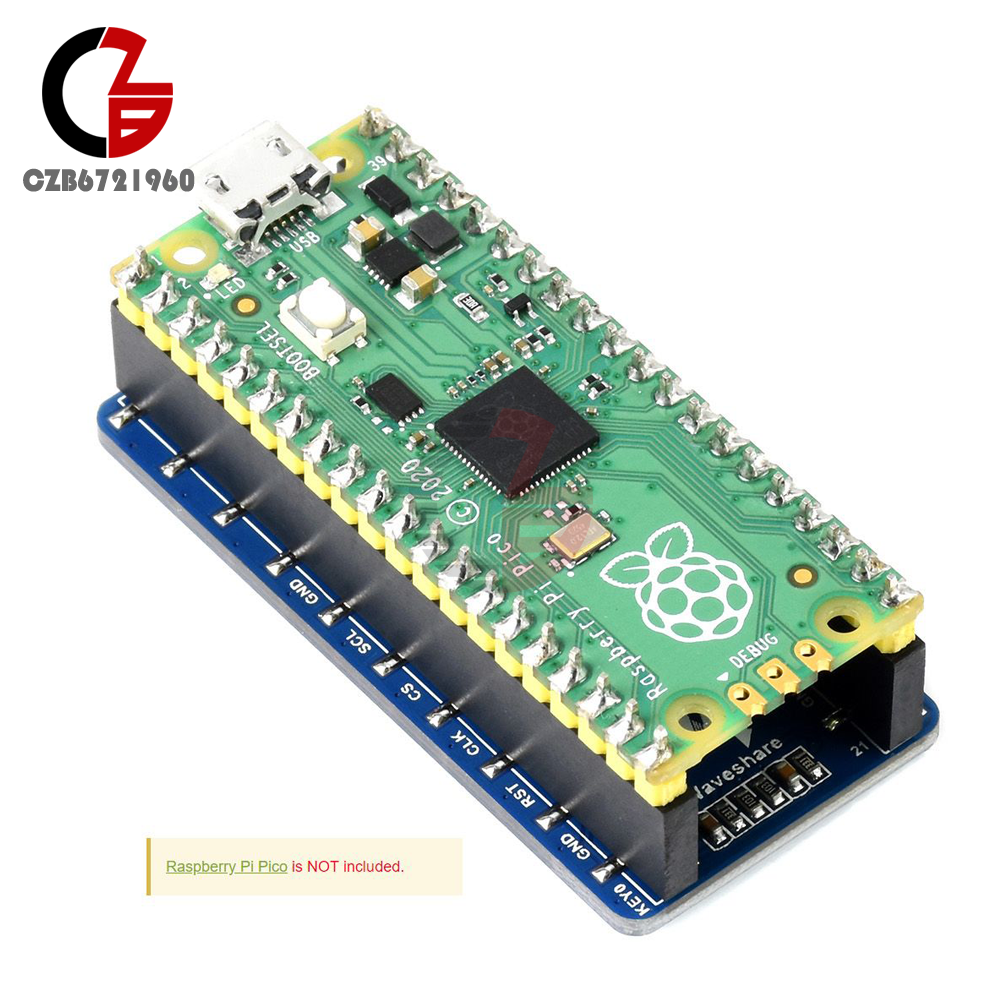 1.3inch OLED Display Module For Raspberry Pi Pico 64×128 SPI/I2C SH1107 By Seeed