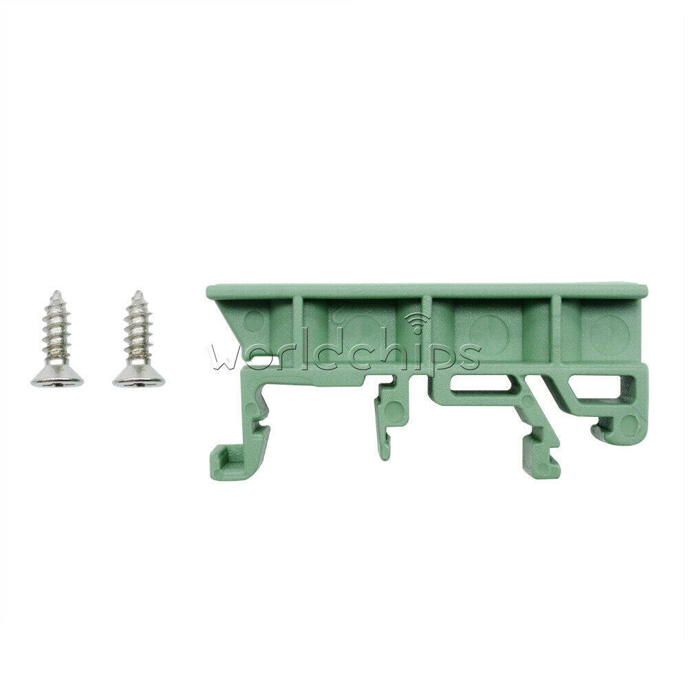 35mm PCB C45 DIN Rail Mounting Board Bracket Terminal Socket Base