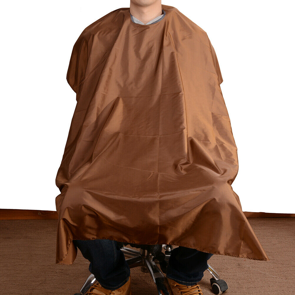 Nylon hairdressing cloth cut cape haircutting waterproof hair styling cap.l8