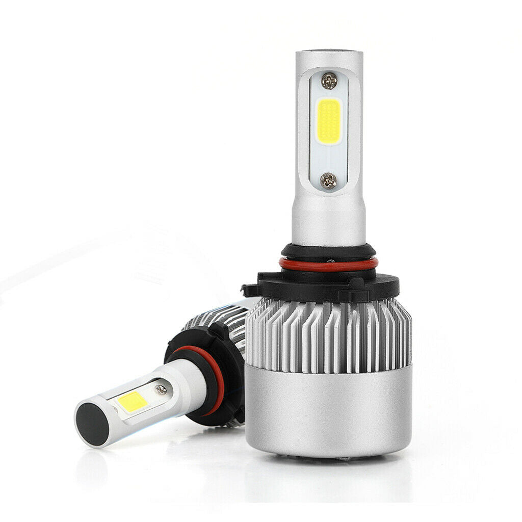 2 Piece LED Headlight Bulbs 6000K Conversion Kit 9006 HB4 72W 7200LM