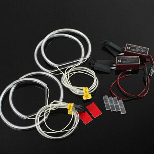 4x*131mm Car CCFL LED Angel Eyes Halo Rings for BMW E36 E38 E39 E46 White Handy