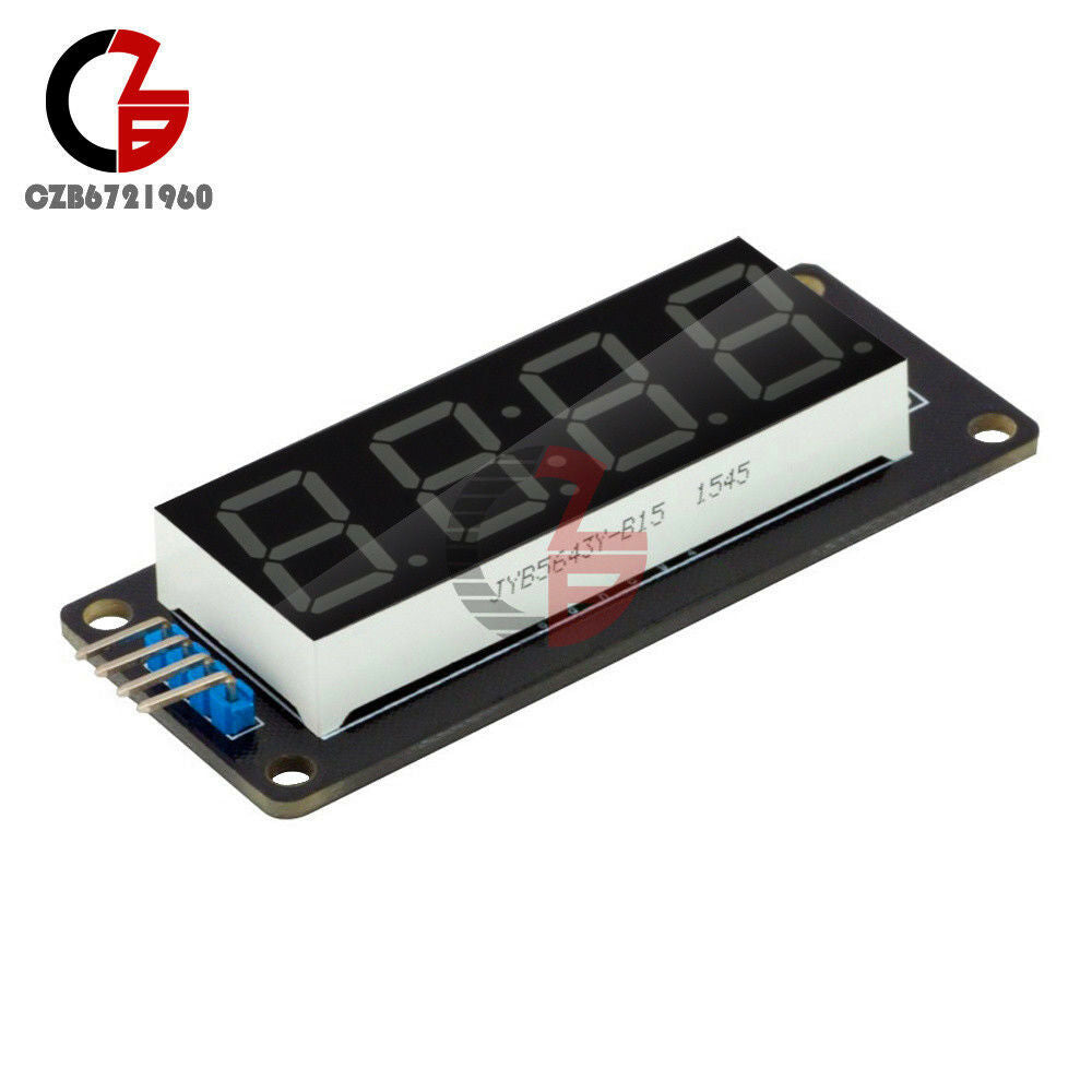 Yellow LED Display 0.56" inch TM1637 4-Bits Digital Clock Tube 5V for Arduino