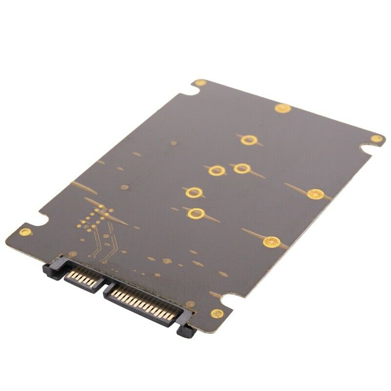 2 in 1 NGFF M.2 B+M Key Mini PCI-E or mSATA SSD to SATA III Adapter Card for fP4