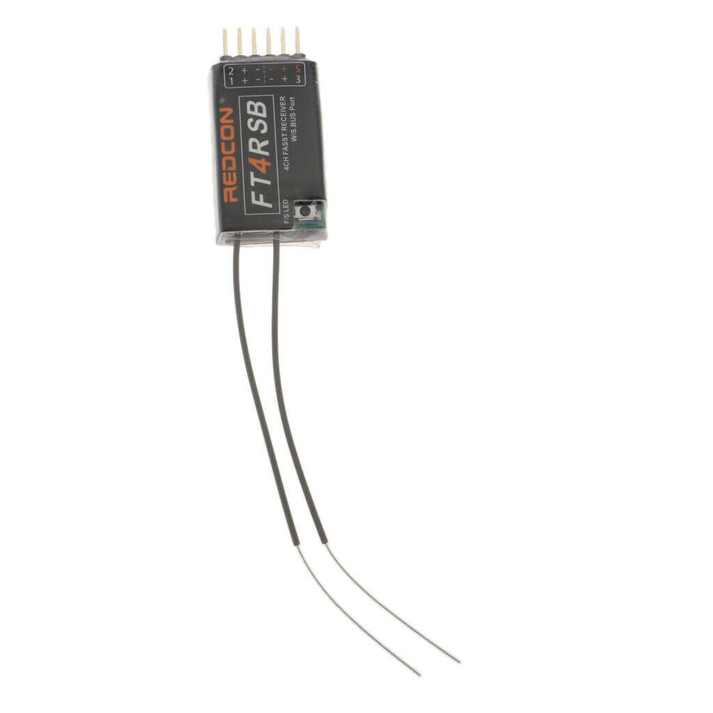 4CH FT4RSB Mini Receiver with S.BUS RC for 3VCS,T6EX-2.4G,7C-2.4G,T8FG,T14SG