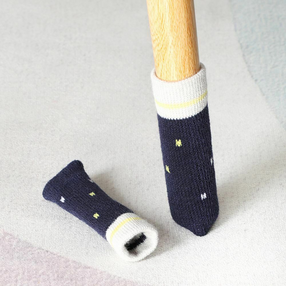 Home Non-Slip 4 PCS Protective Case Table Chair Foot Cover Floor Protector