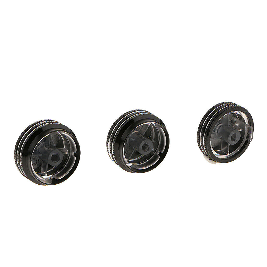 3pcs Air Conditioning AC Panel Control Switch Knob For 2006-2014 Chevrolet