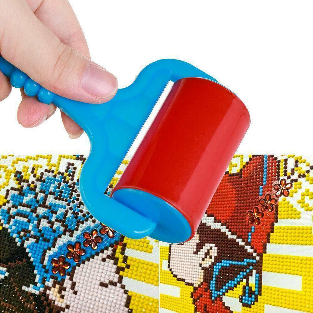 Portable Full Drill 5D Diamond Painting Roller Pressing Handcrafts Tools Simple