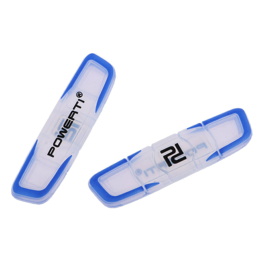 3Pcs/Lot Durable Silicone Tennis Racket Vibration Dampeners Shock Absorbers Blue