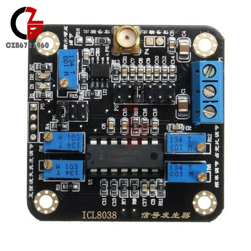 0.001MHz-300KHz ICL8038 Low-frequency Signal Generator Module Arbitrary Wave