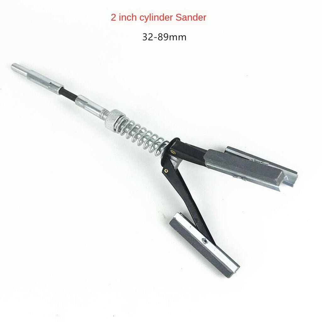2Pieces Professional Brake Cylinder Hone Honing Tool Auto Tool 3 Blade