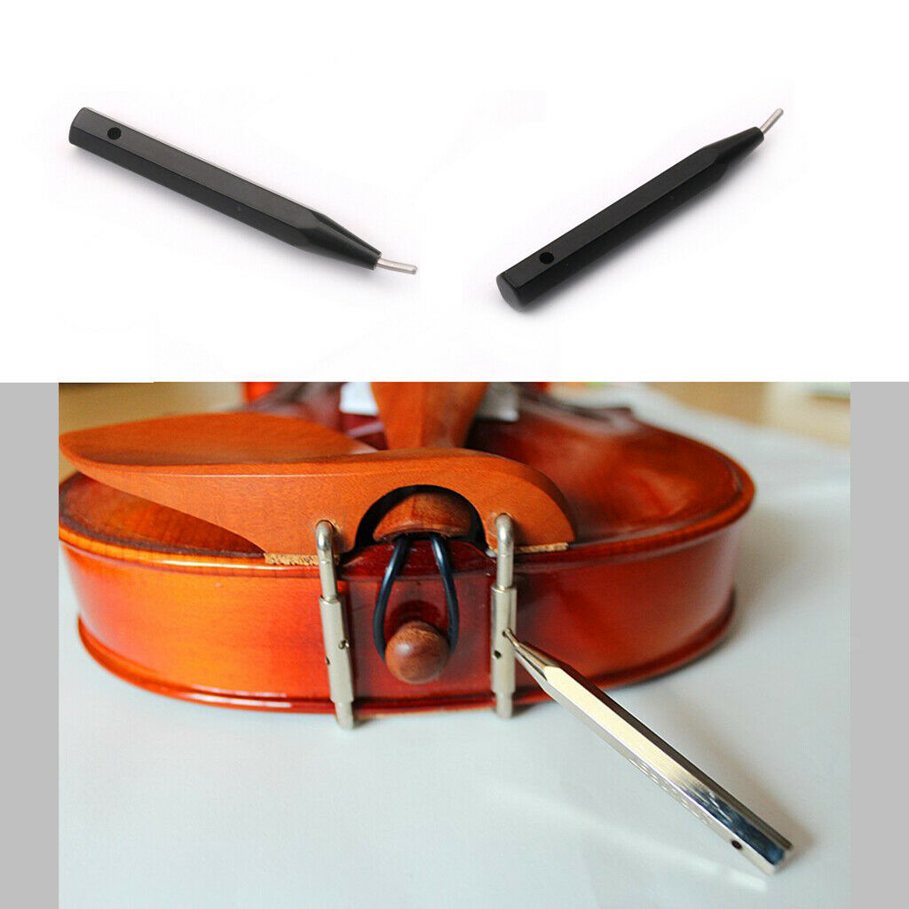 Black Violin Chin Rest Shaft Screw Wrench Tool Chinrest Screwdriver