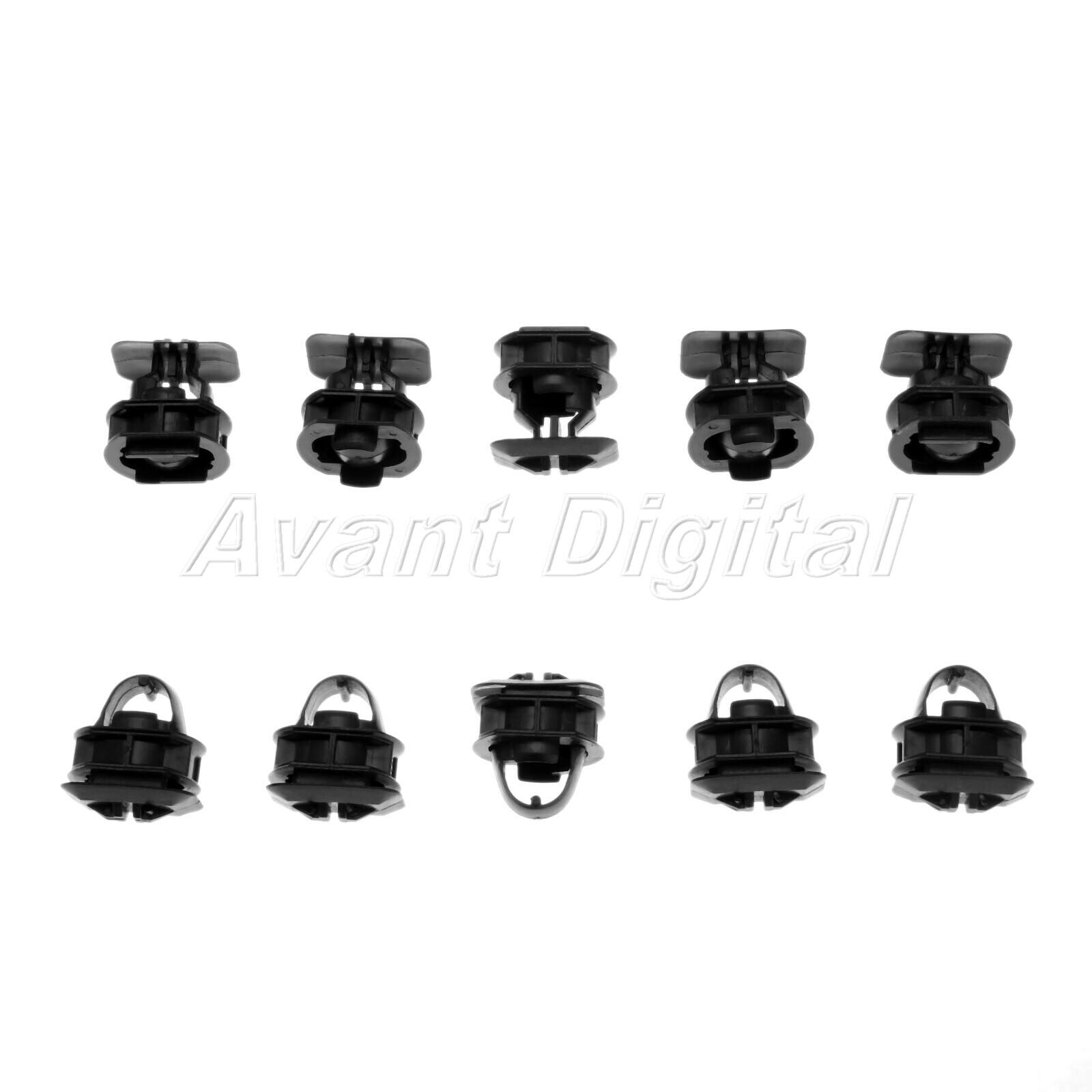 10set Side skrit trim plastic Clips Fastener Fit for Mercedes Benz C/E/CLK class