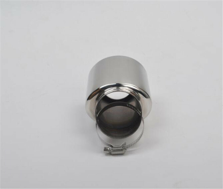 Thicken Steel Stainaless Straight Section Universal Car Exhaust Muffler Tip