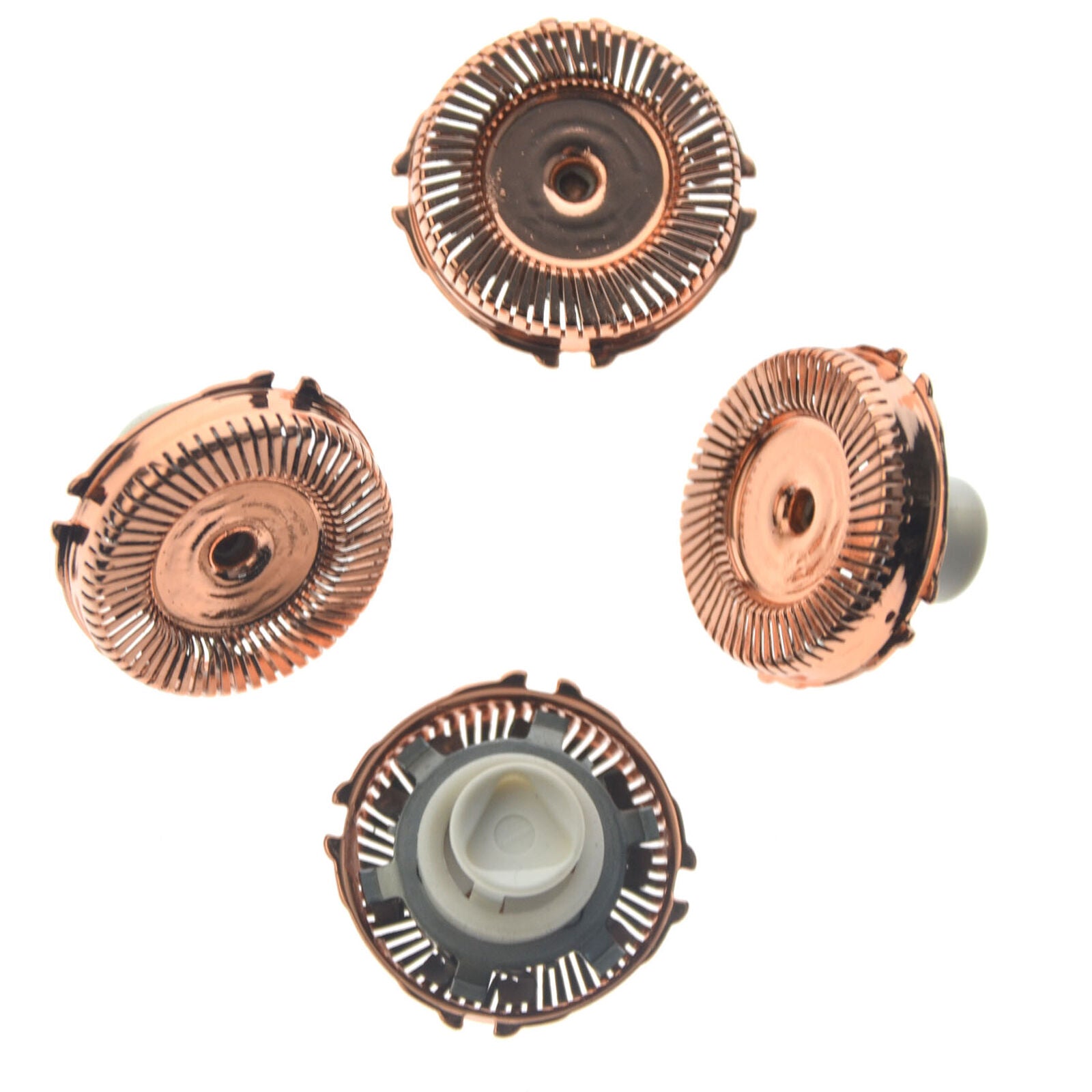 4PCS Replacement Heads For Replacing Blades Hair Remover Flawless Cleaning NEW