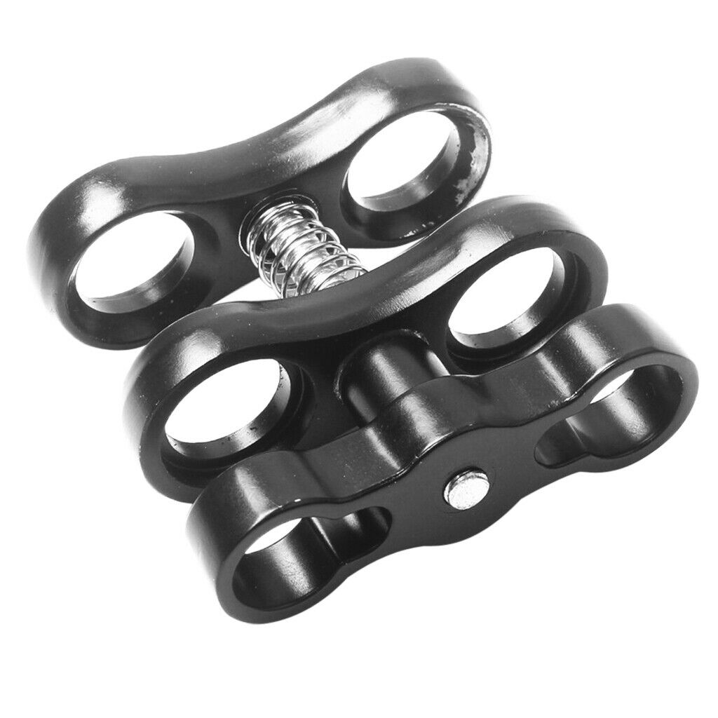 4 Pieces Underwater Butterfly Clips Flashlight Clamps Joint Accessories