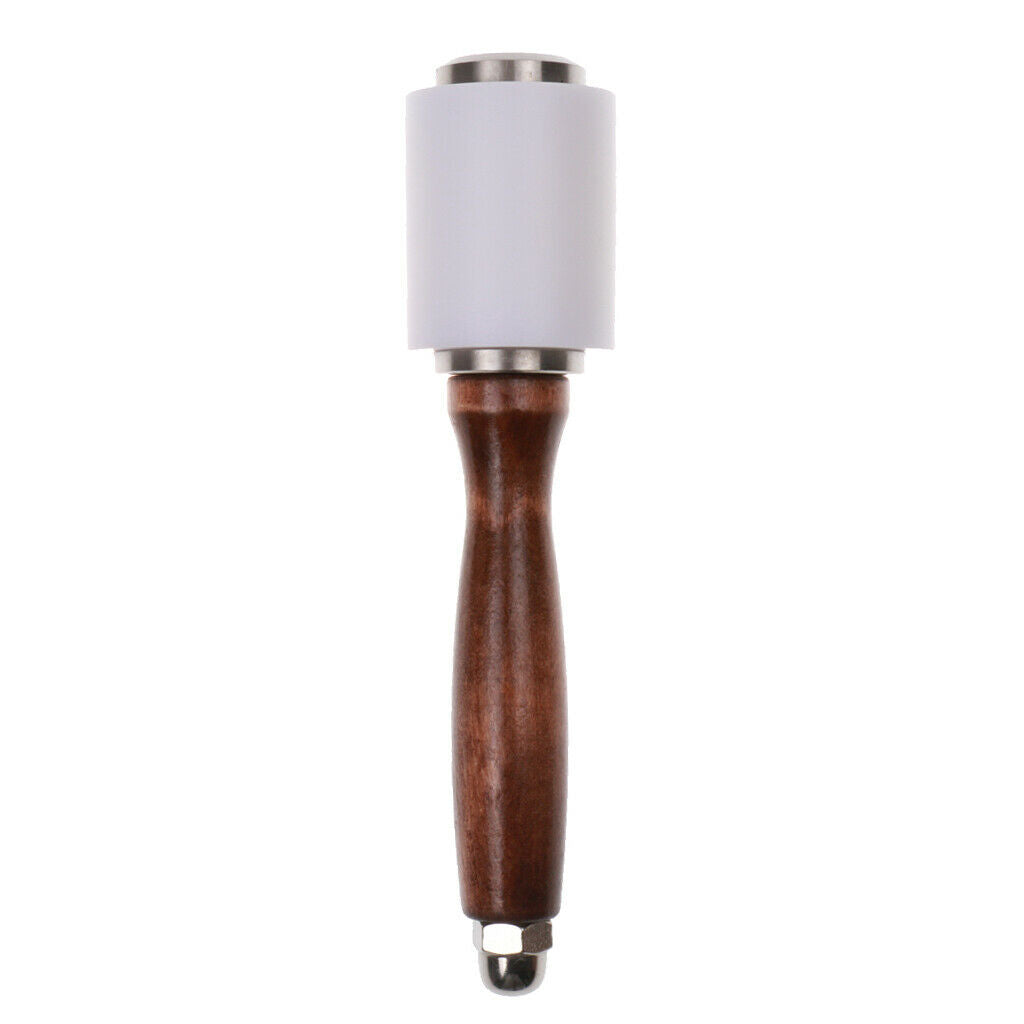 Wooden Handle Nylon Hammer Leathercraft Hammer Sewing Leather Tool Mallet DIY