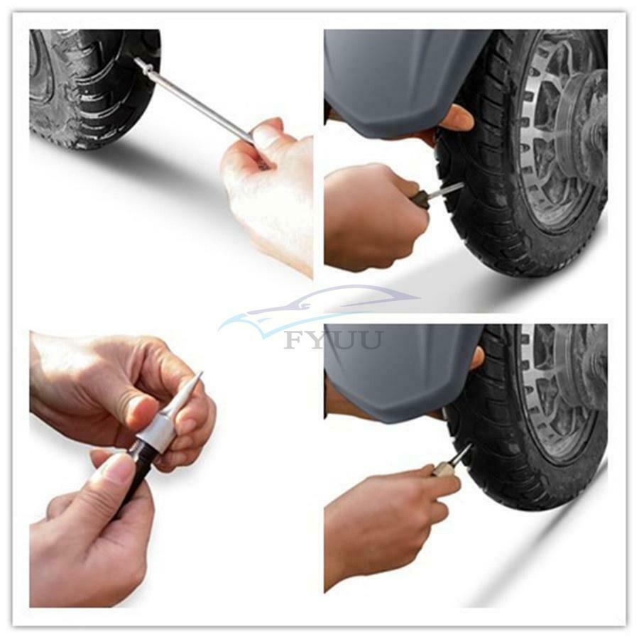 1 Set of Universal Car Tyre Repair Tool Mushroom Probe Nozzle Tyre Repair Kit