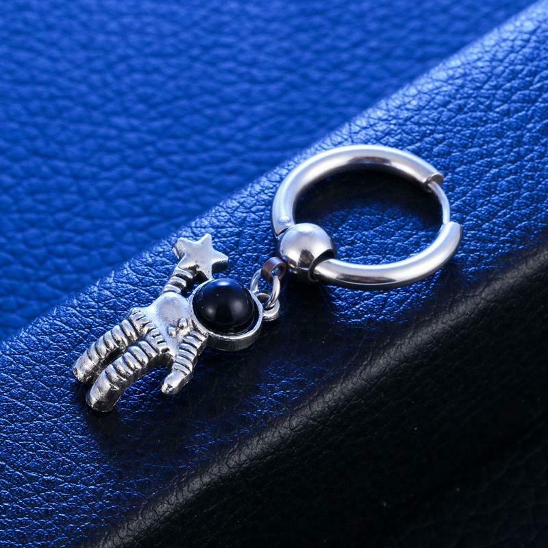 Astronaut Earrings Jewelry Decoration Cartoon Spaceman Earrings for Women Adults