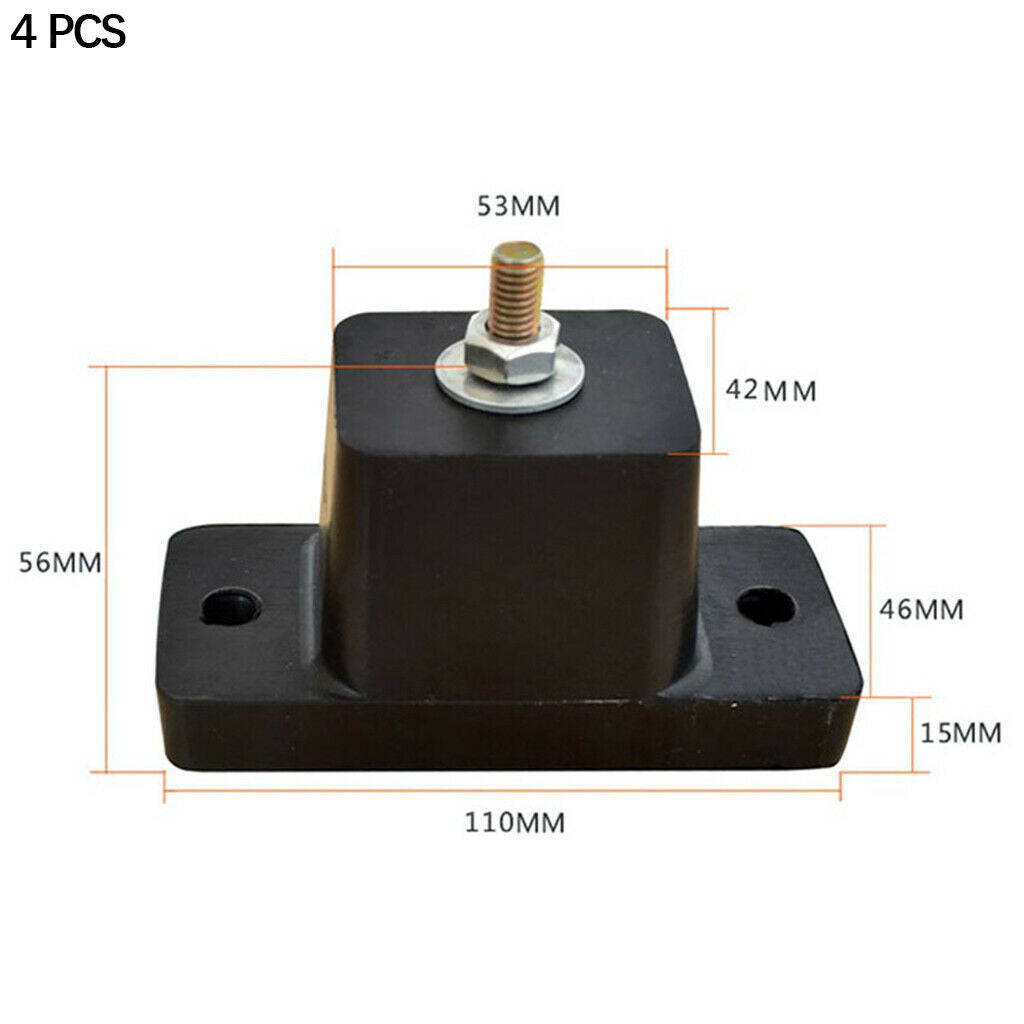 Shockproof Base Mat Rubber for Outside Balcony Air Conditioner