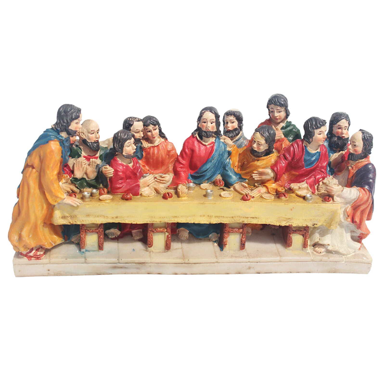Collection Jesus Dinner Last Supper Statue Renaissance Figures Bedroom Decor