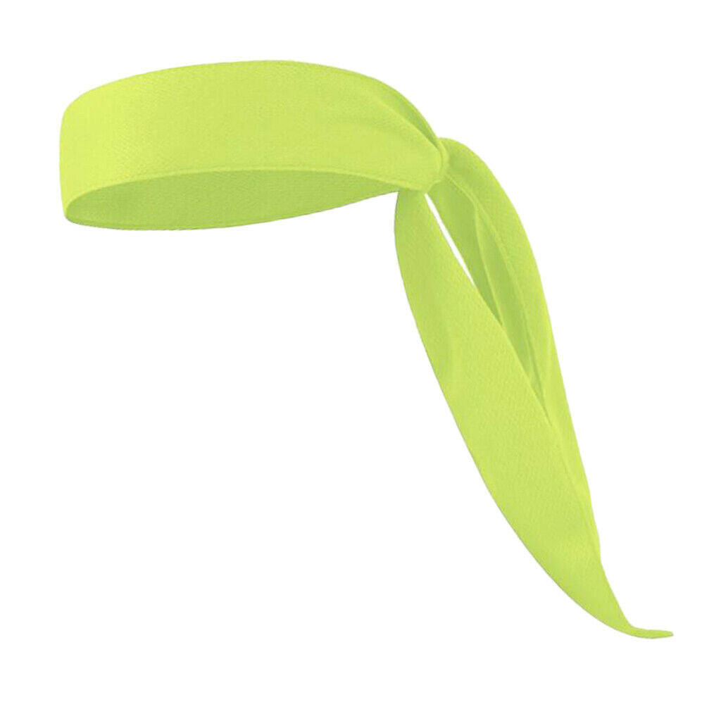 3x Fashion Stretch Sweatband Hairband for Tennis Fitness Gym Basketball