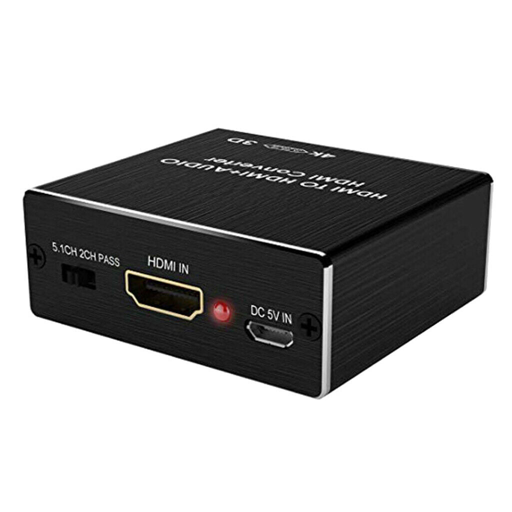 4K   Audio Extractor   To   Optical SPDIF 2CH/5.1CH Audio Converter