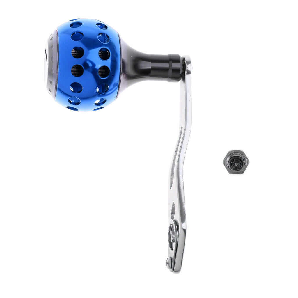Baitcasting Reel Replacement Handles Lightweight Power Handles Blue