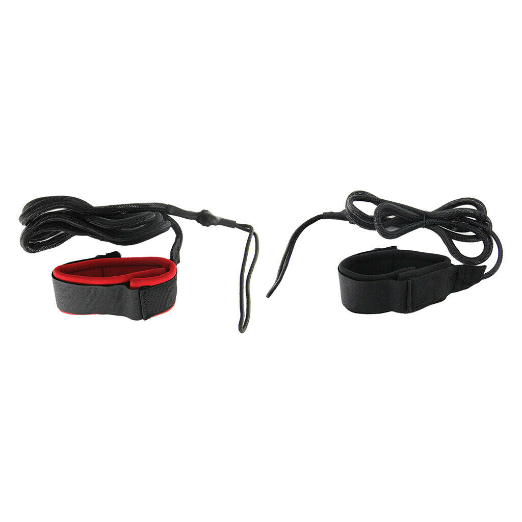 2m 7ft Deluxe Surf SUPs Leash Leg Rope - Red