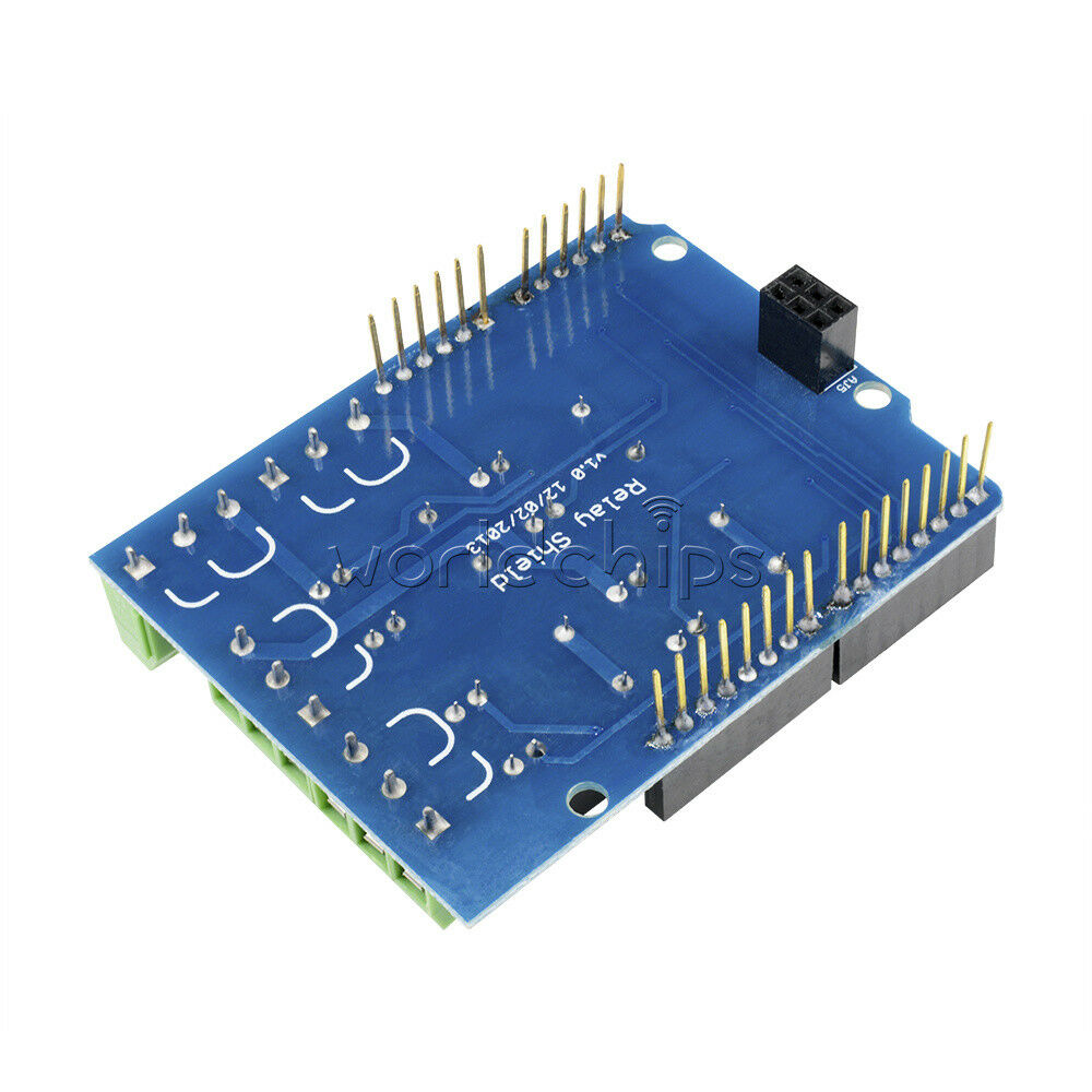 4 Channel Relay 5V Shield Module For Arduino DIY Four Channel Relay Electronic w