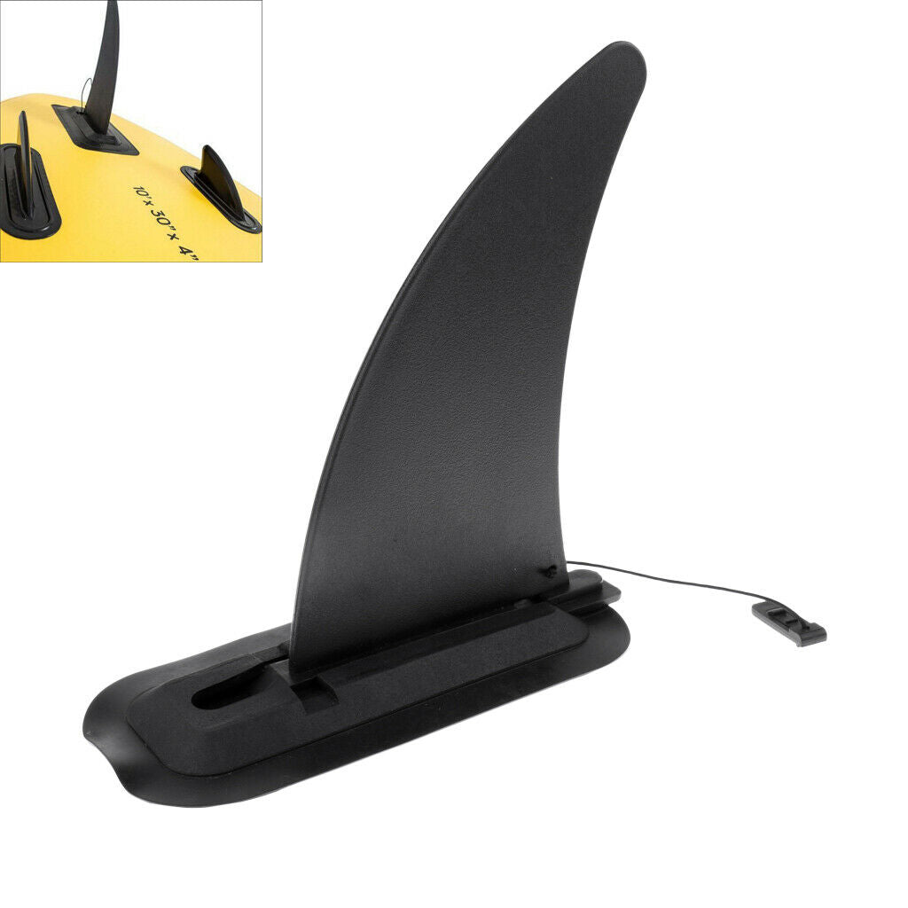 Lightweight/Universal Kayak Skeg Tracking Fin Split Fin Mounting Points