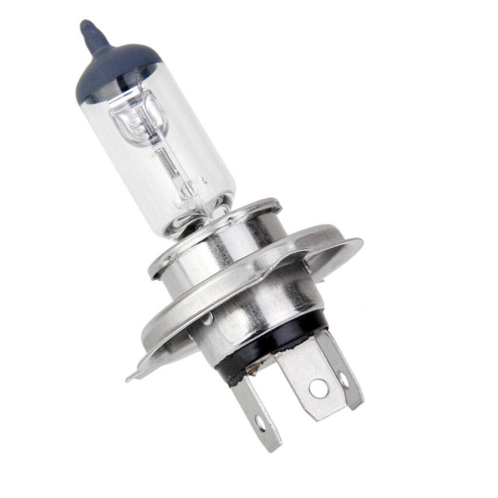 H4 3500k Xenon Gas Halogen Headlight White Bulbs 55w 12v