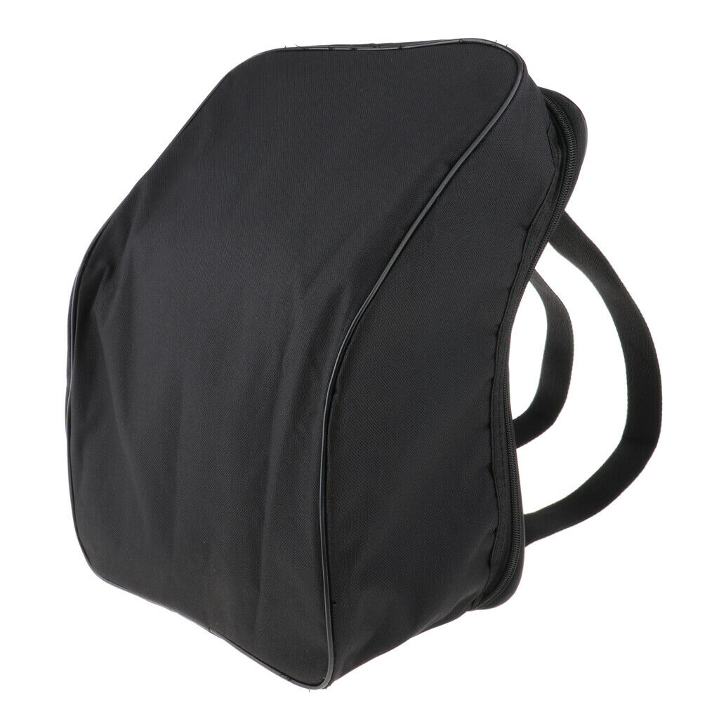 Padded Shoulder Strap Black Accordion Case Carrying Bag for Kids Music