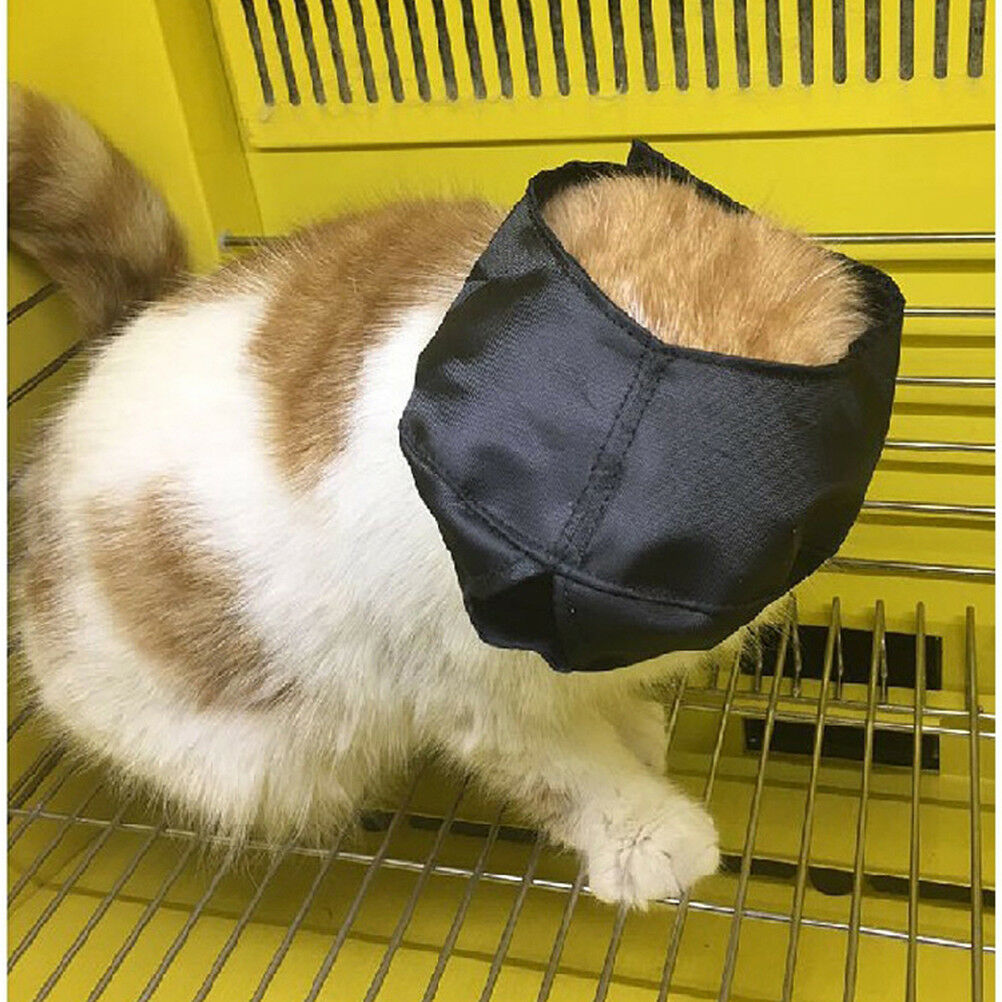 Cat Grooming Muzzle Adjustable Snout Anti Bite Cat Muzzle Cat Travel Tool.l8