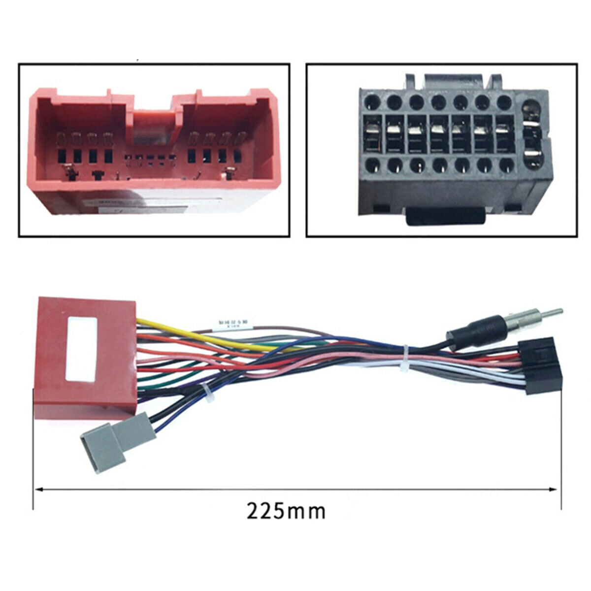 1 × 16 PIN Vehicle Stereo Radio Wiring Harness Connector For Mazda 6 Ruiyi 2008+