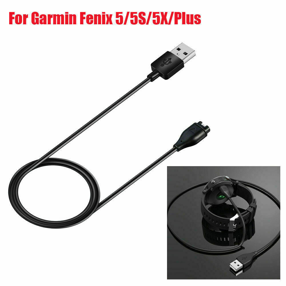 USB Charger Charging Cable for Garmin Fenix 5/5S/5X Vivoactive 3 Vivosport Watch