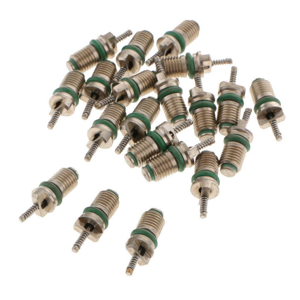 20 PCS High Pressure Auto Air Conditioner R134A Valve Core Quick Connector
