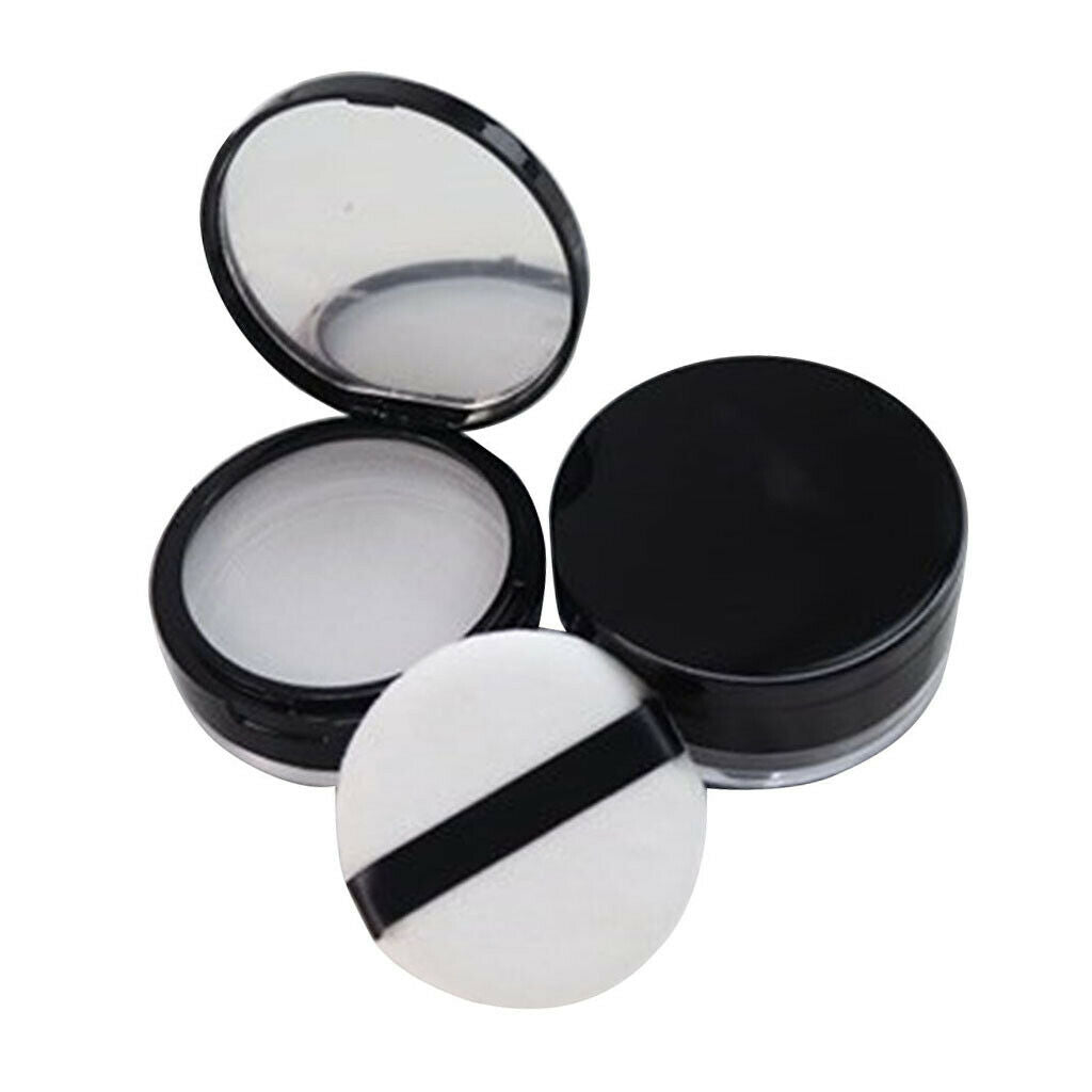 20g 0.7oz Empty Makeup Powder Container Compact Case Plastic Cosmetic Jars