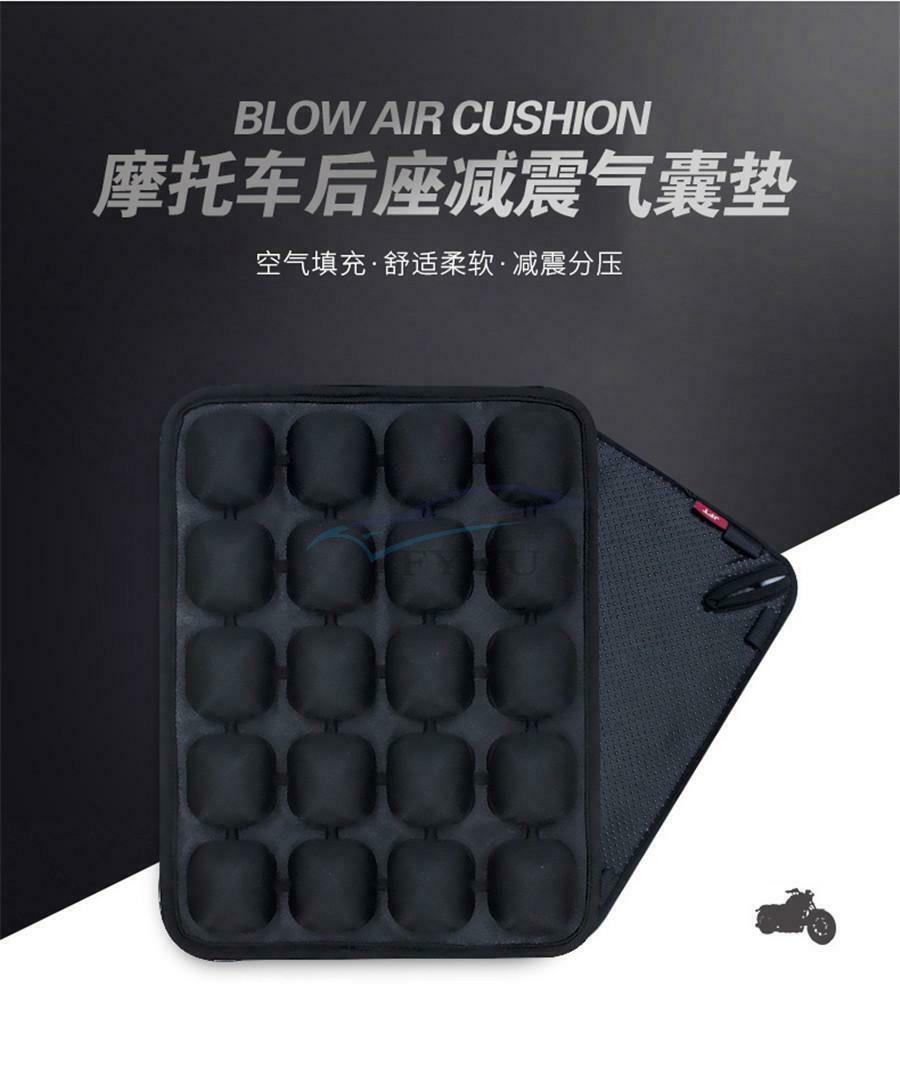 Motorcycle Inflatable Cushion Pressure Relief Ride Seat Cushion TPU Air Seat Pad