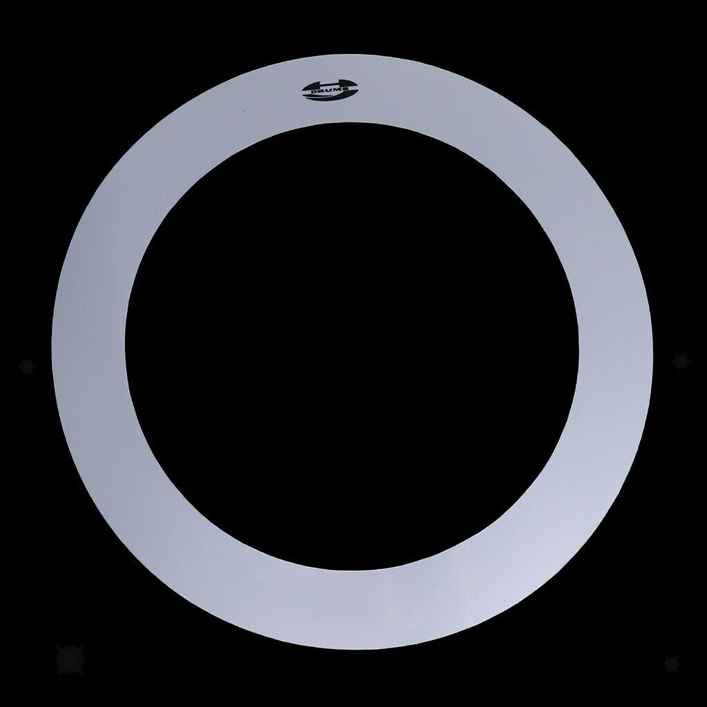Pack of 4 Drum Dampening Tone Control Rings Percussion 10'' 12'' 14'' 16''