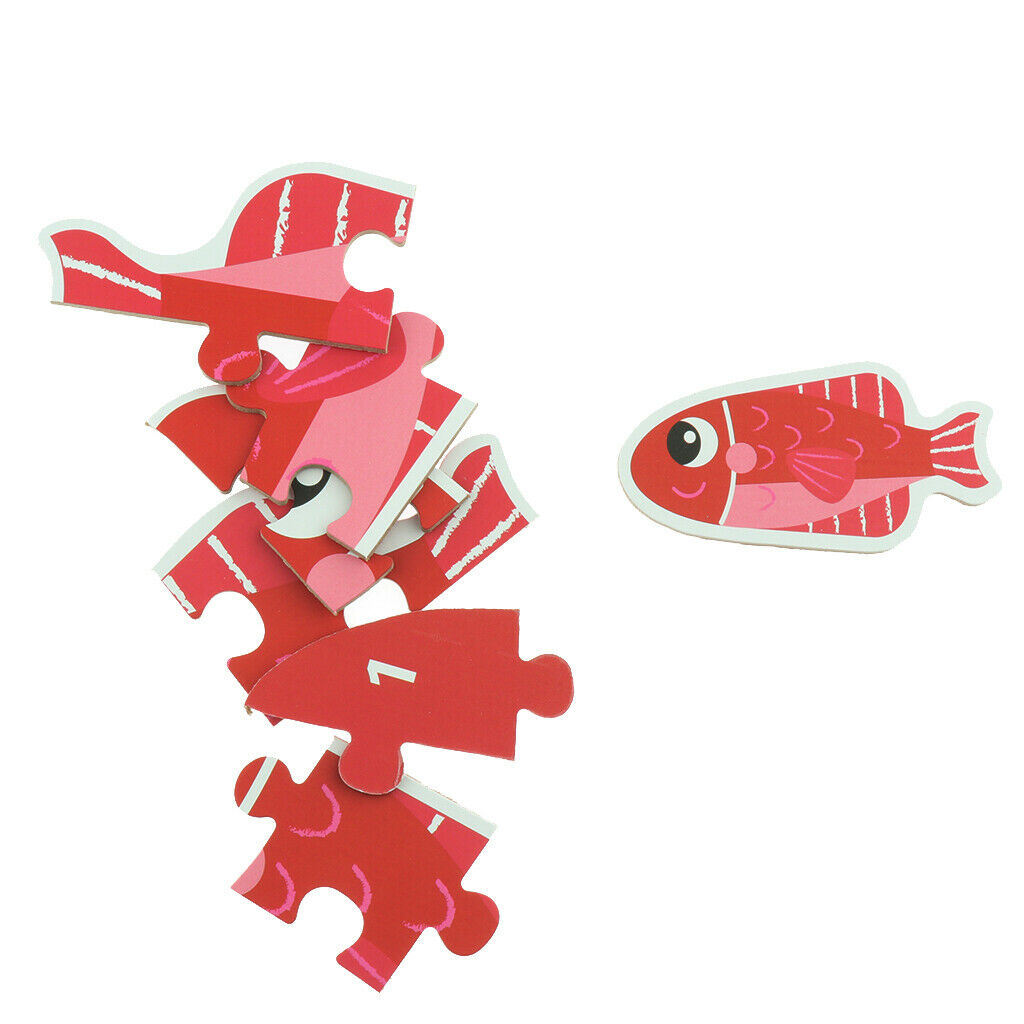 2Set Preschool Kids Puzzles Toddlers Paper Jigsaw Puzzles for Baby Ages