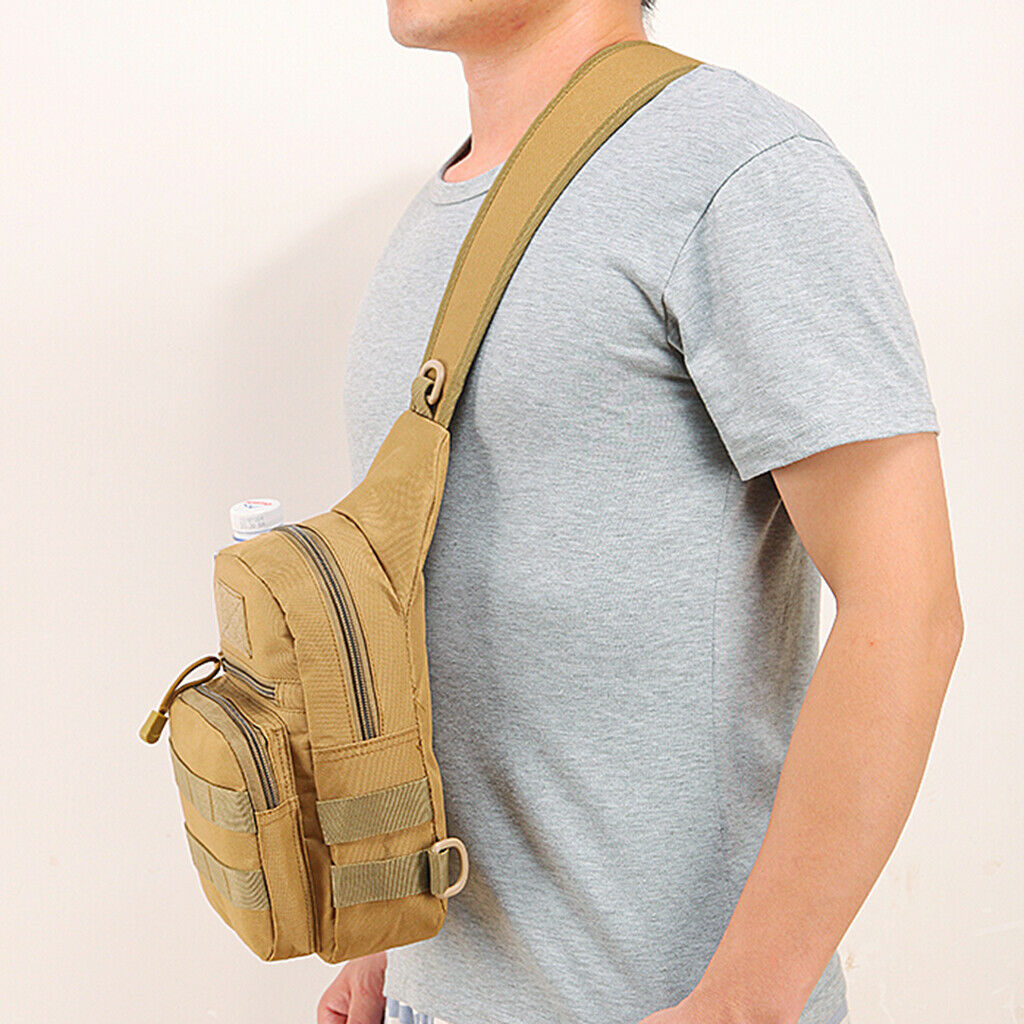 Molle Daypack Sling Bag Hiking Backpacks Small Messenger Bag  Type 1