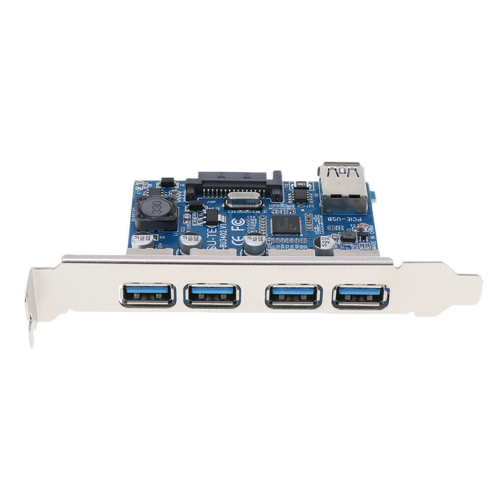 PCI-E TO USB 3.0 4 Port USB 3.0 HUB to PCI-E Express Expansion Card Adapter