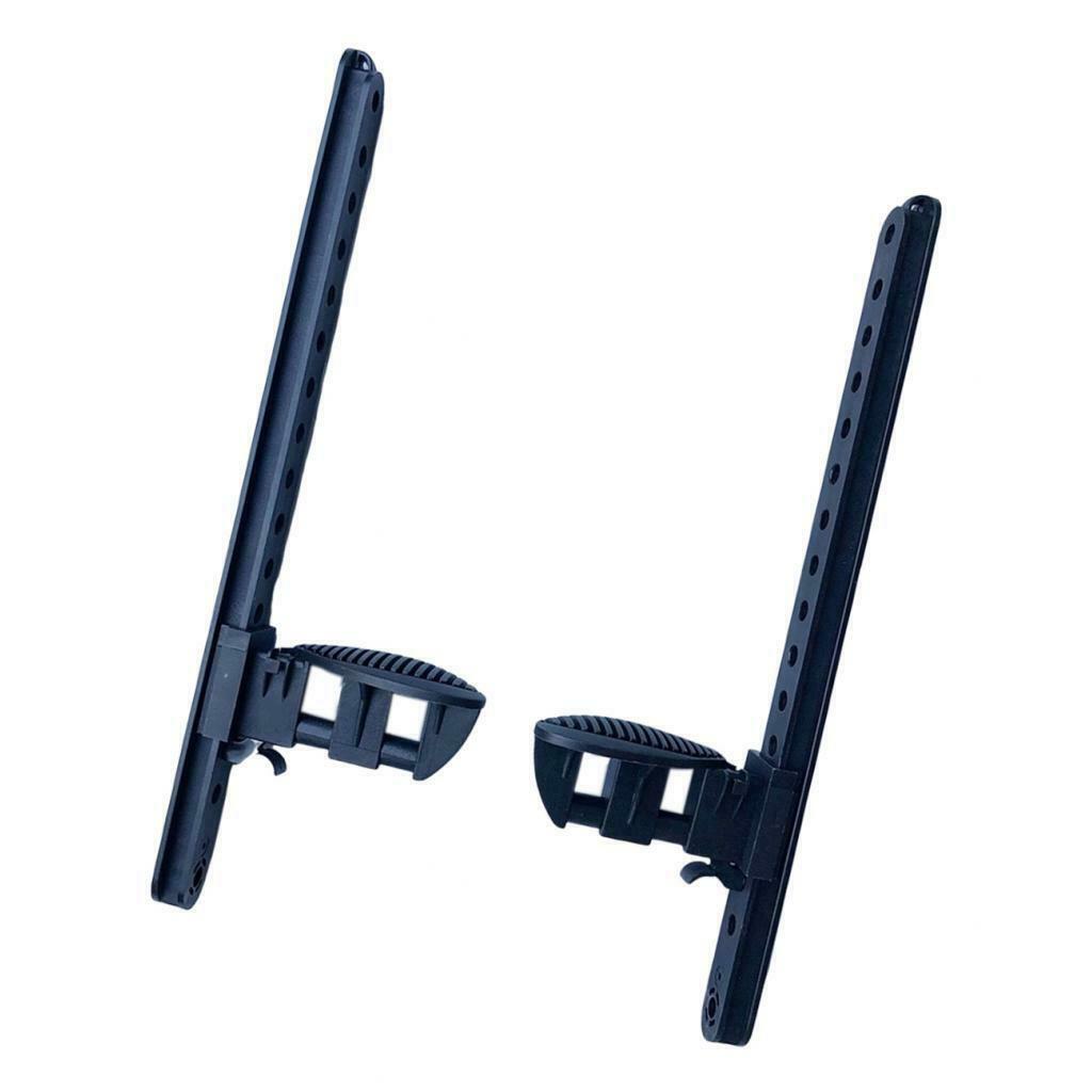 1 Pair Kayak Foot Pegs Canoe Pedal   Lock Design 16inch Hands-Free