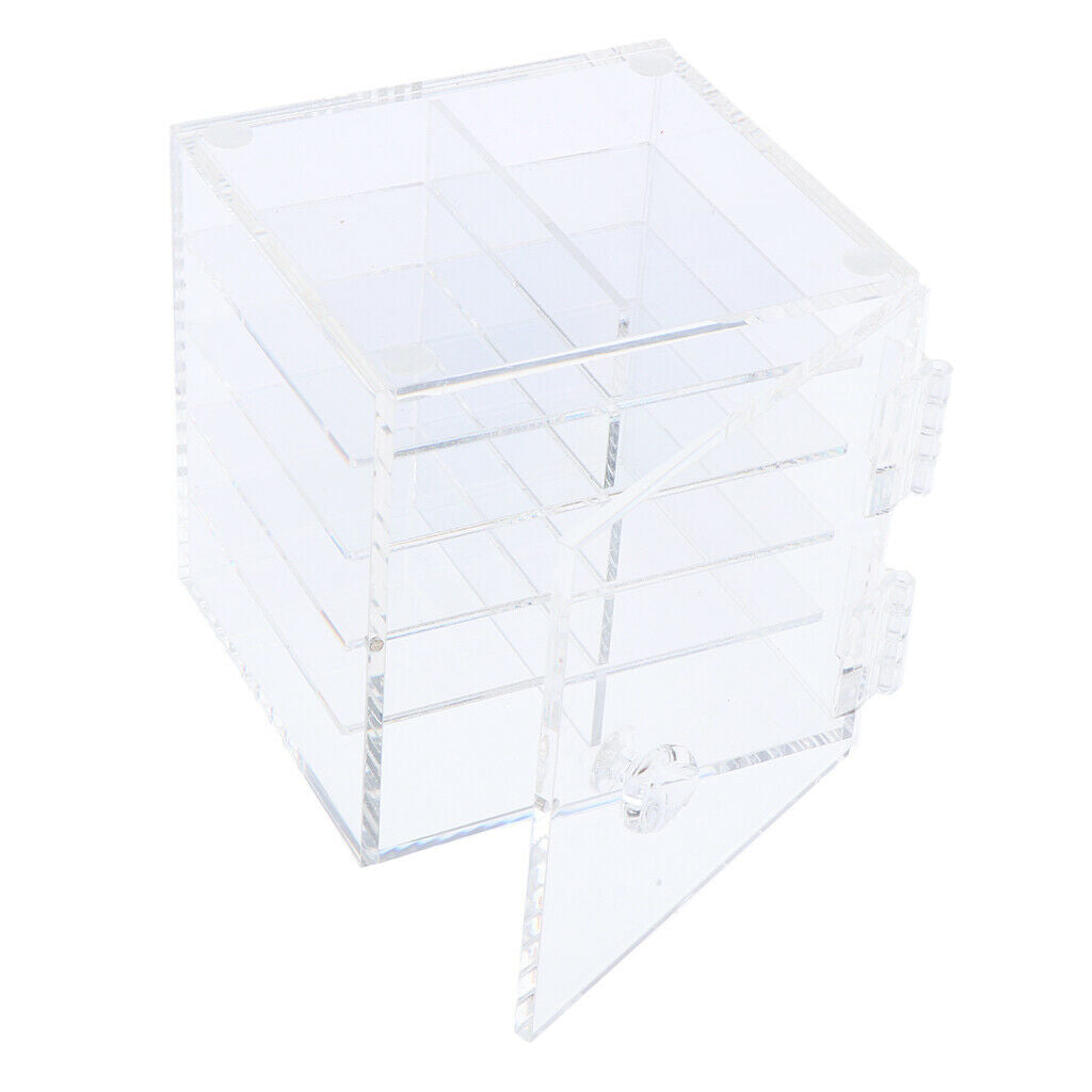 10 layer eyelash extensions organizer box for crystal glass glue