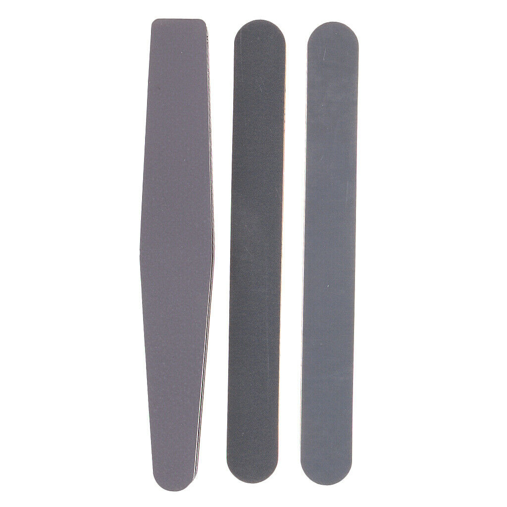 3 Shapes Sanding Polishing Buffer Emery Board Sticks Nail Art Nail Files Kit