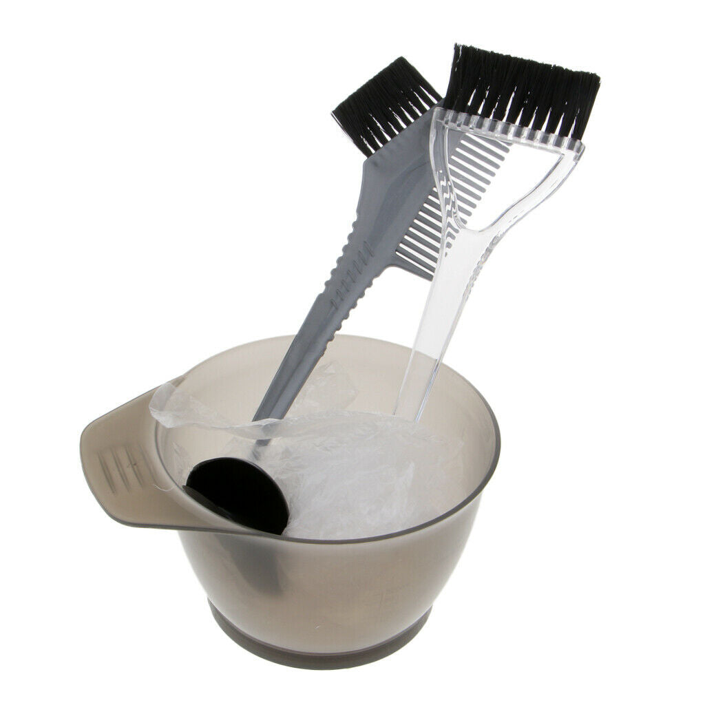 2 Pcs. Premium Coloring Bowl with Coloring Brush for Hairdressing Salon,