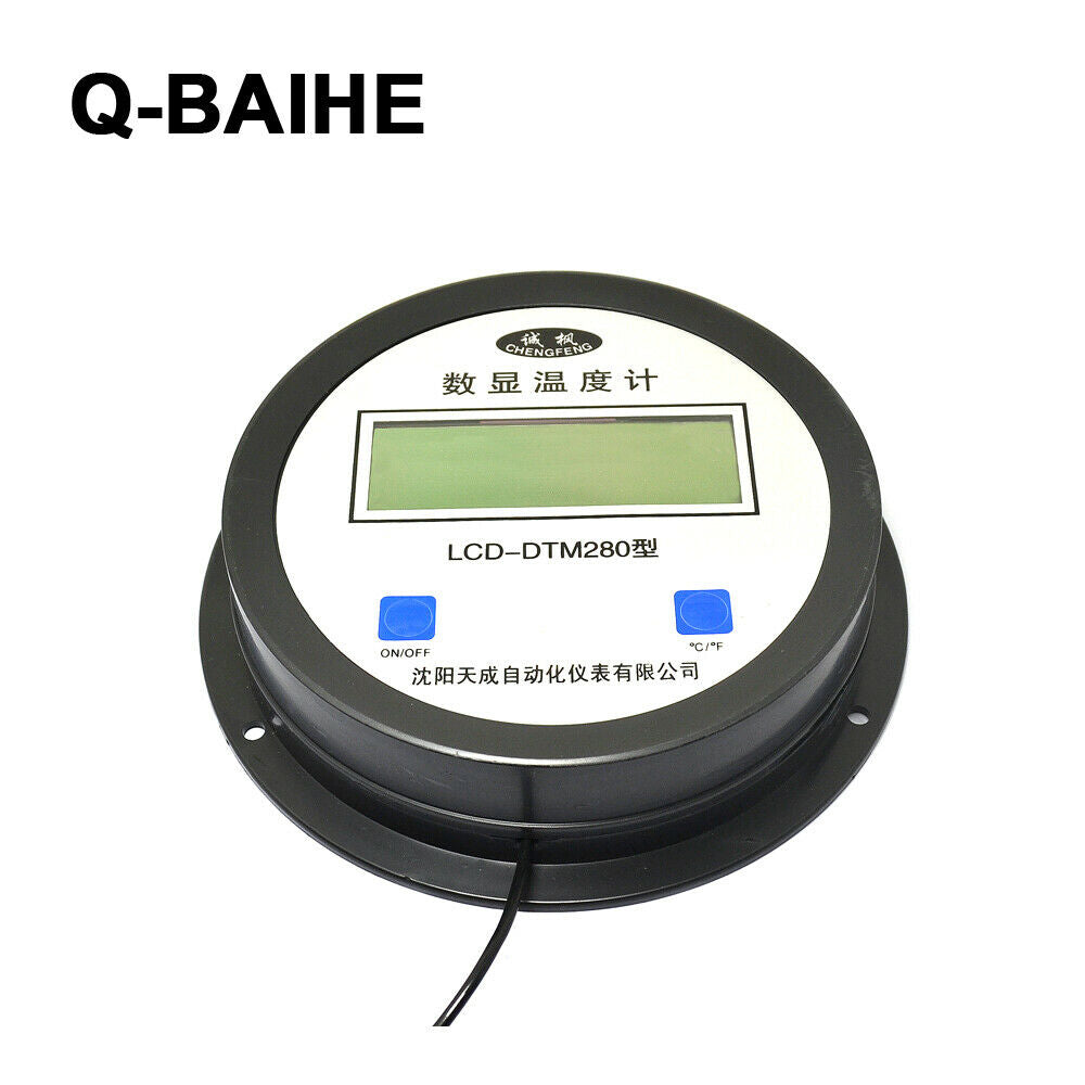 High Precision Digital Thermometer with Probe Temperature Measuring Instrument