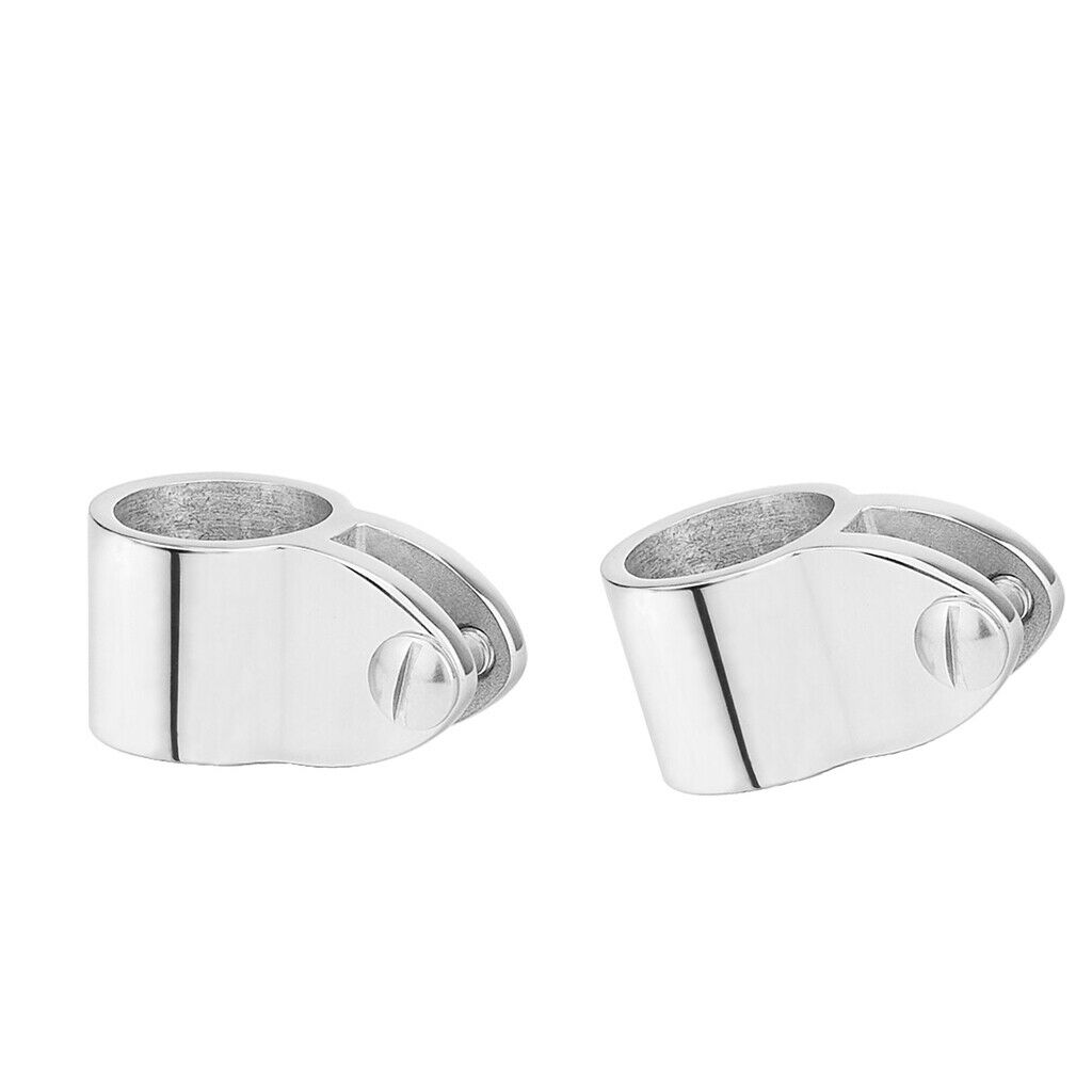 2x Stainless Steel Jaw Slide Clamp 1 Inch