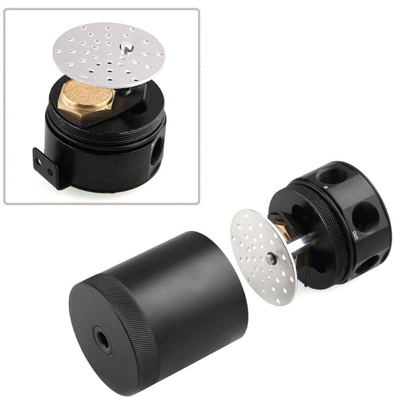 Universal Racing Baffled 3-Port Oil Catch Can/Tank/Reservoir Air-Oil SeparatDEAU