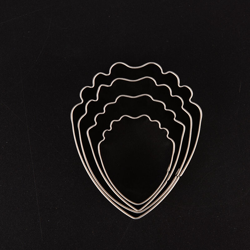 UsefulStainless Steel Peony Flower Fondant Cake Mold Cutter Craft Bake Pet.l8